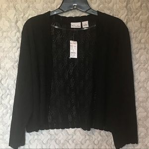 Kim Rogers Crop Lightweight Sweater